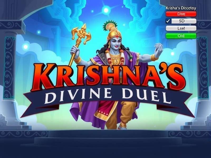 Krishna S Divine Duel Game Banner